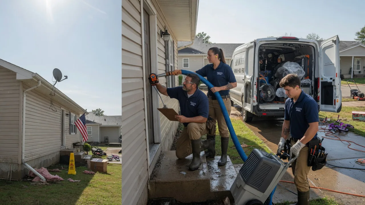 Ceiling Water Damage Restoration in Church Road, VA near me